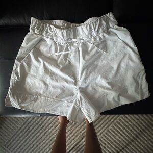 lululemon athletica High Waist White Shorts